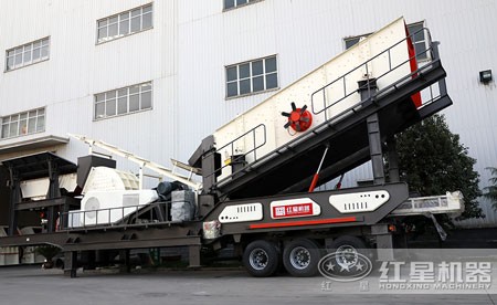 车载流动锤式破碎机多少钱？产量多高？