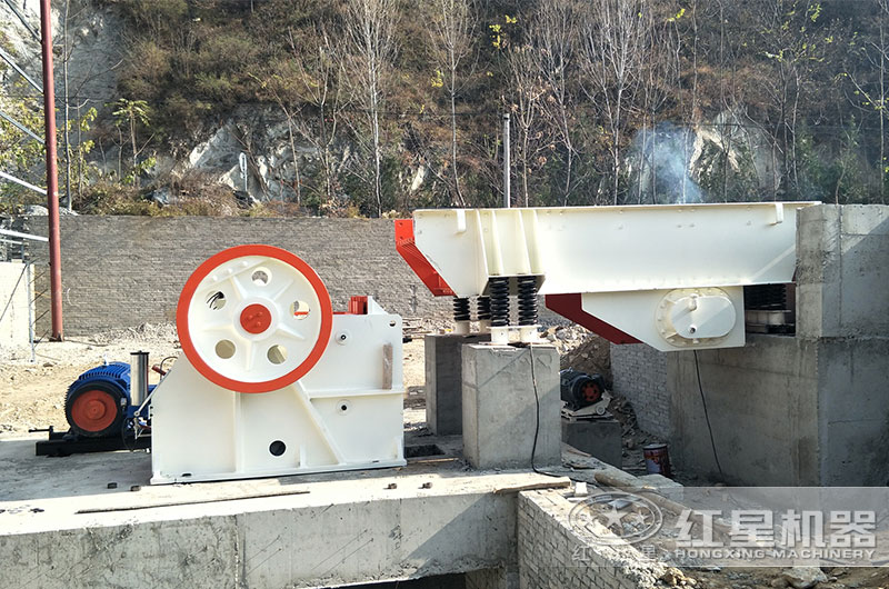 颚式碎石机现场 颚式碎石机现场