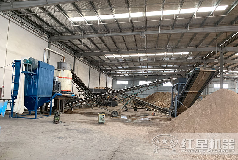 立式复合制砂机现场 立式复合制砂机现场