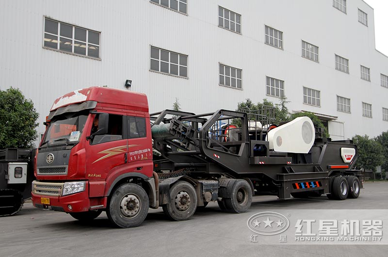 移动式破碎站发货 移动式破碎站发货