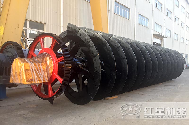 螺旋洗砂机螺旋叶片实拍 螺旋洗砂机螺旋叶片实拍