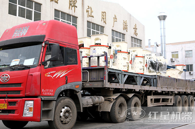 大型砂石厂采用多台立式复合破碎机加工 大型砂石厂采用多台立式复合破碎机加工