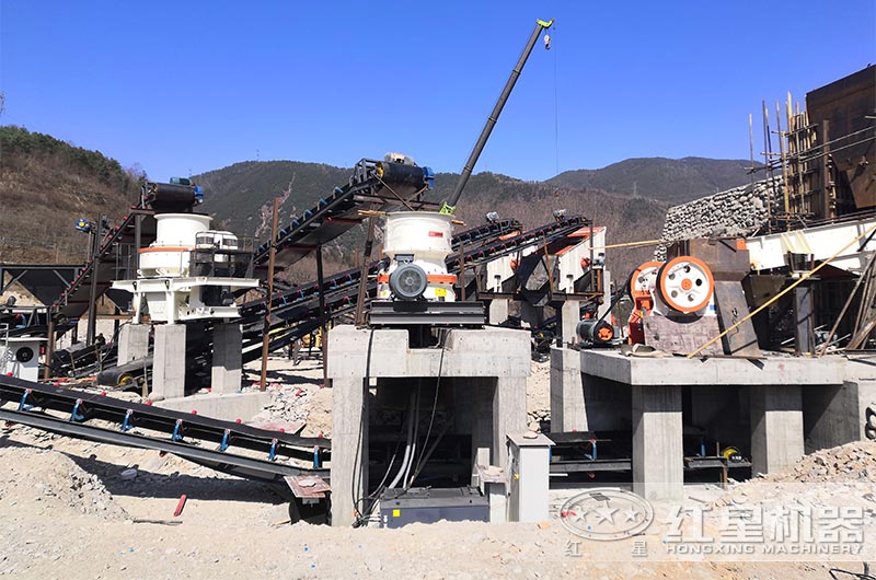 制砂生产线现场 制砂生产线现场