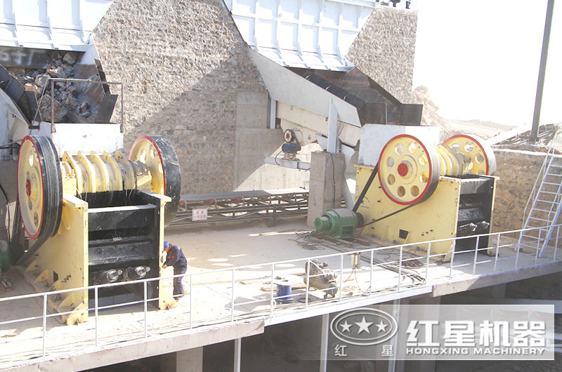 河北固定破碎机加工现场 河北固定破碎机加工现场