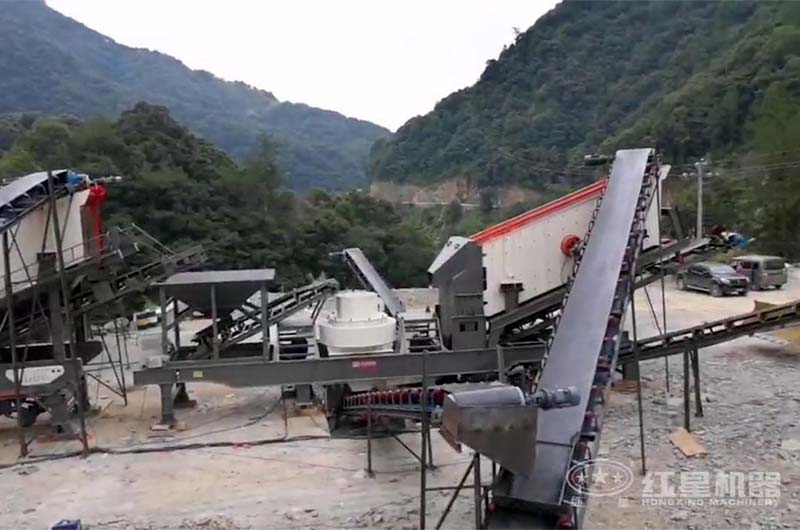 移动制砂机现场 移动制砂机现场