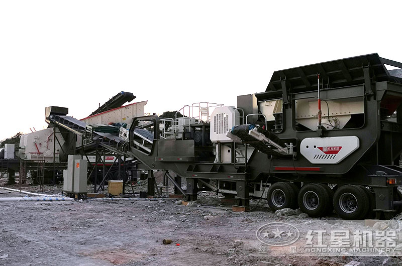轮胎移动破碎站 轮胎移动破碎站