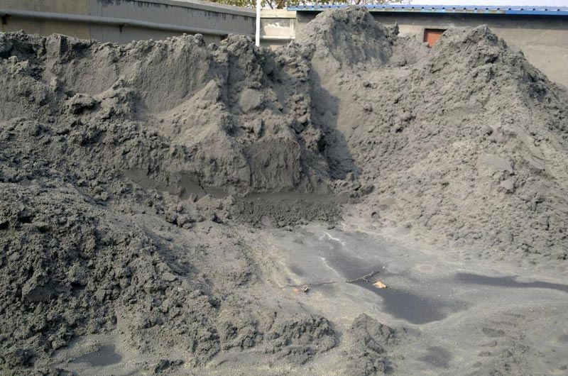 洗煤厂烘干后的煤粉 洗煤厂烘干后的煤粉