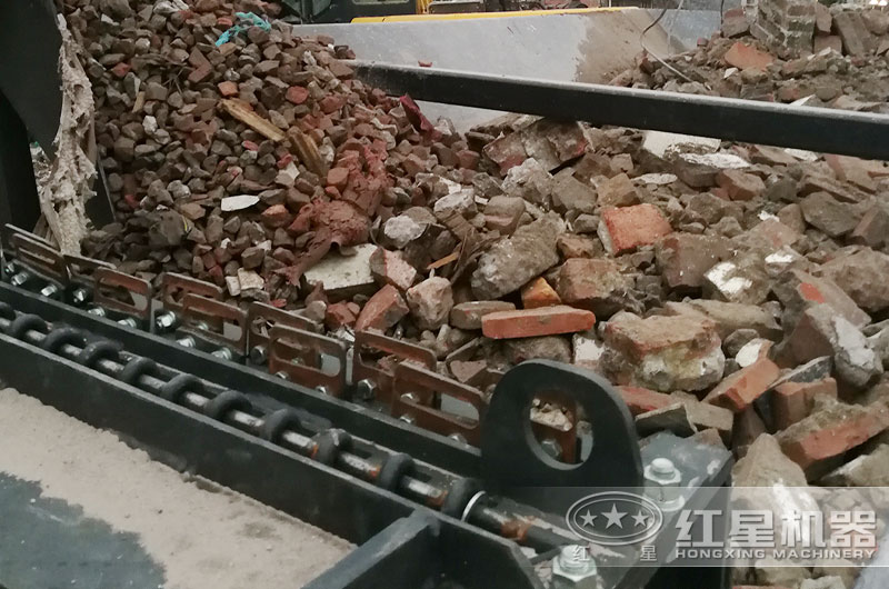 破碎机物料处理展示 破碎机物料处理展示