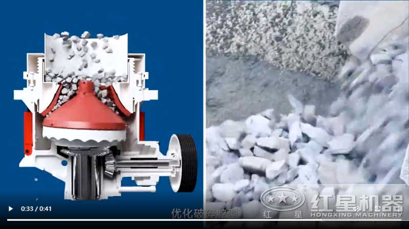 圆锥机破碎腔粉碎 圆锥机破碎腔粉碎