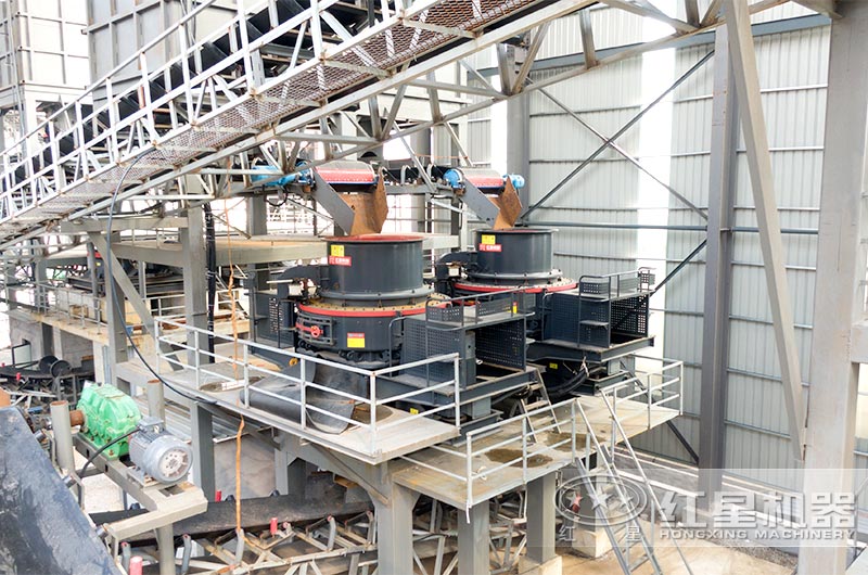 厂家为用户设计、安装制砂生产线