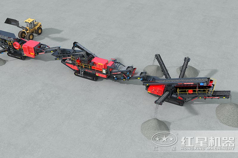 移动式制砂生产线 移动式制砂生产线