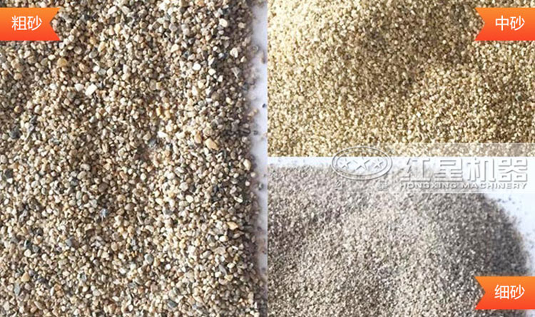人造砂规格也有粗、中、细之分