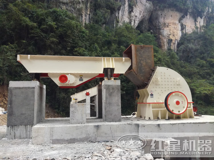 河南信阳时产350吨锤破现场，用户拿出厂价入手这台设备