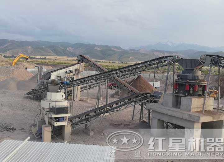 石头变沙子用户生产现场，可就近安排现场参观配置同等设备