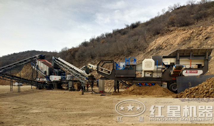 移动制砂现场，可就近参观现场