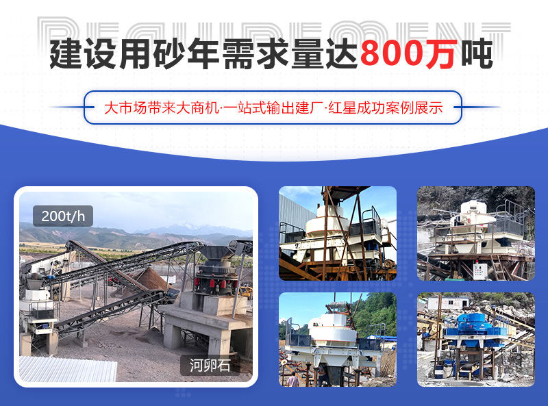 河卵石制砂项目成功案例，可提供参观现场